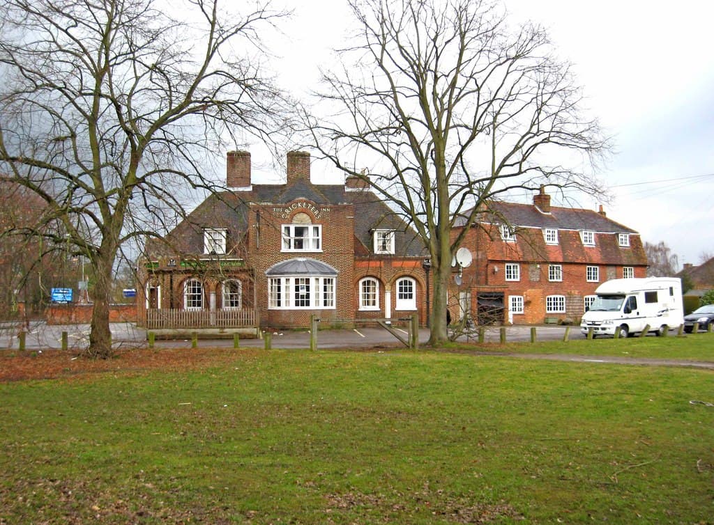 The Cricketers pub on Westfield Road, Woking