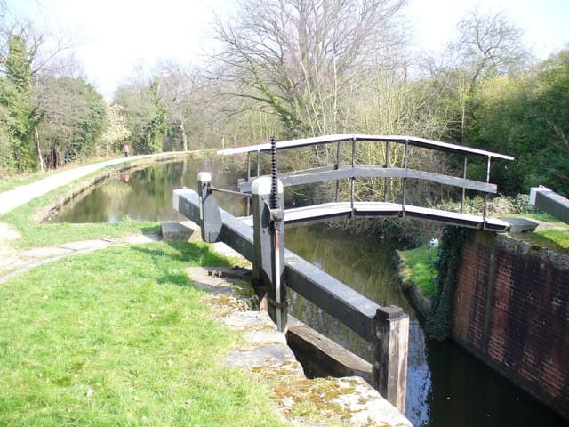 The Basingstoke Canal at St John's, Woking